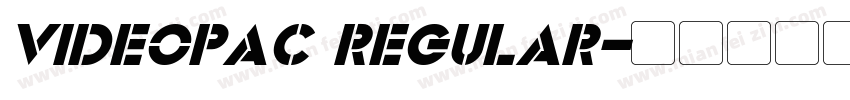 Videopac Regular字体转换